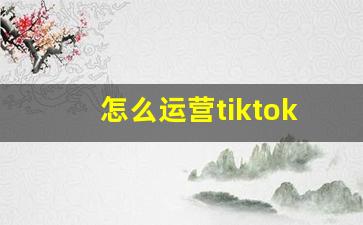 怎么运营tiktok_tiktok dau